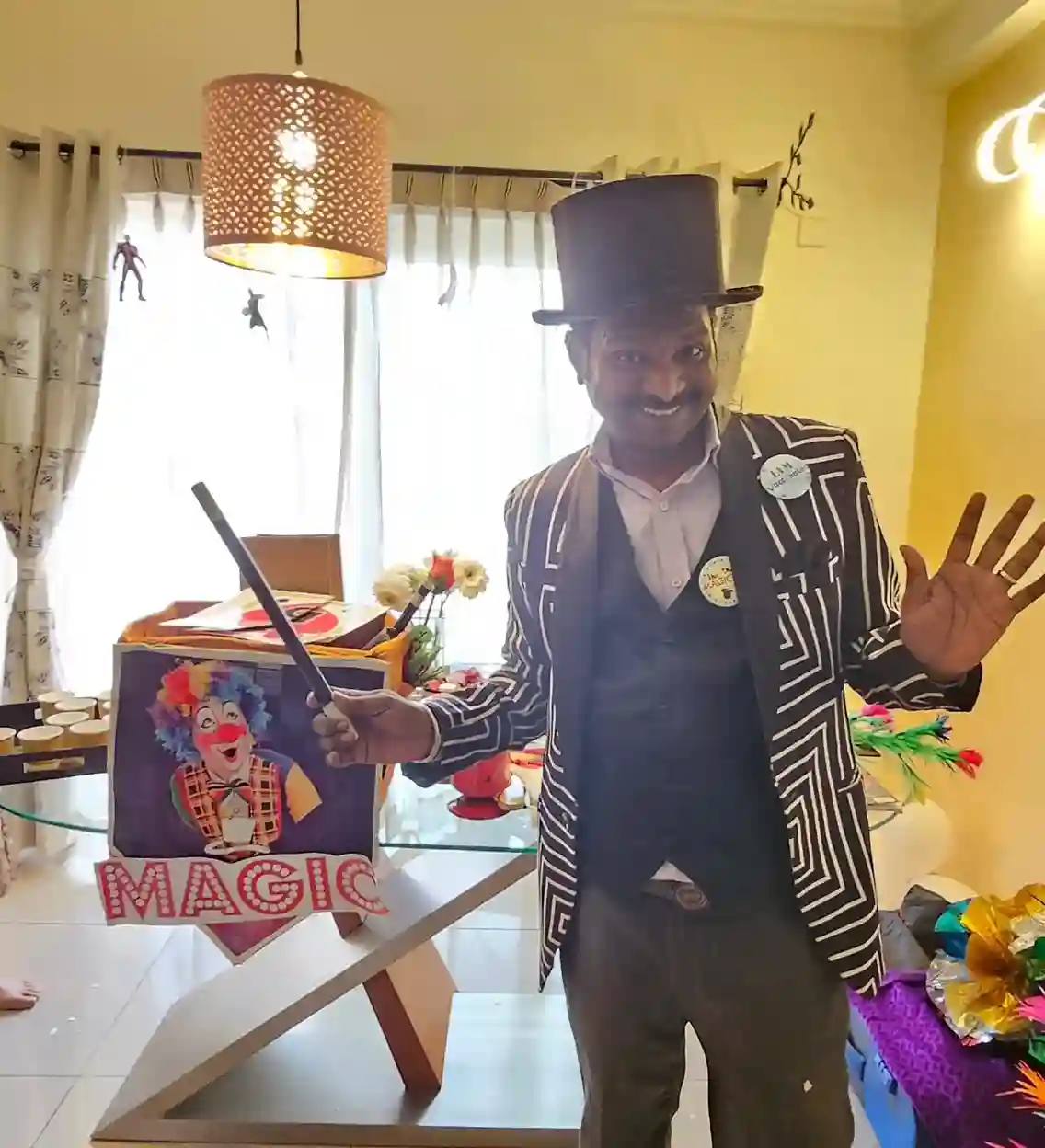 Book Professional Magician For Kids Party Bangalore